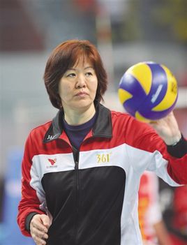 郎平--前中国女子排球运动员，现任中国女排主教练